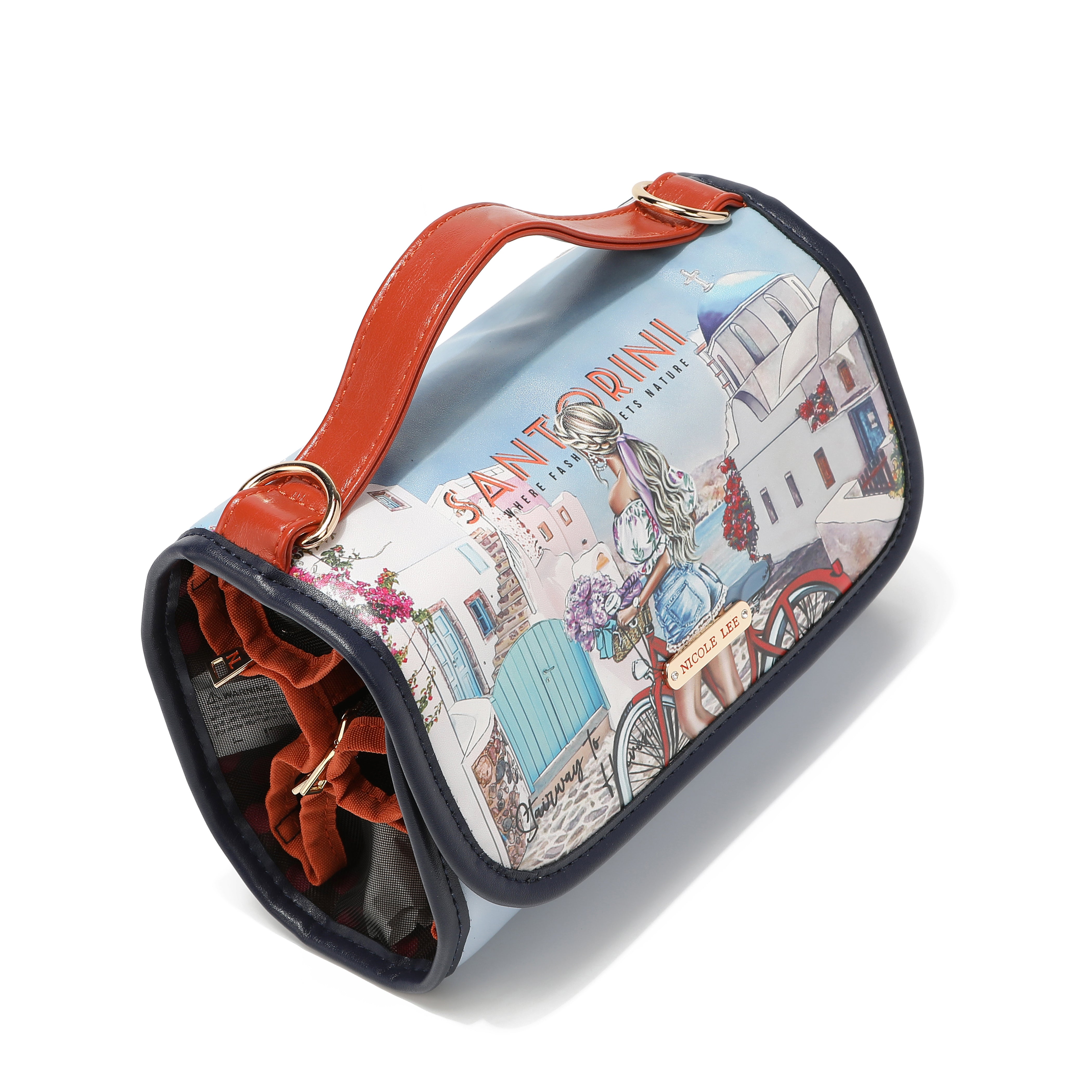 Hanging Cosmetic Travel Bag - Waterproof Makeup Organizer with Multiple Pockets for Toiletries, Perfect for Travel, Gym, and Daily Use