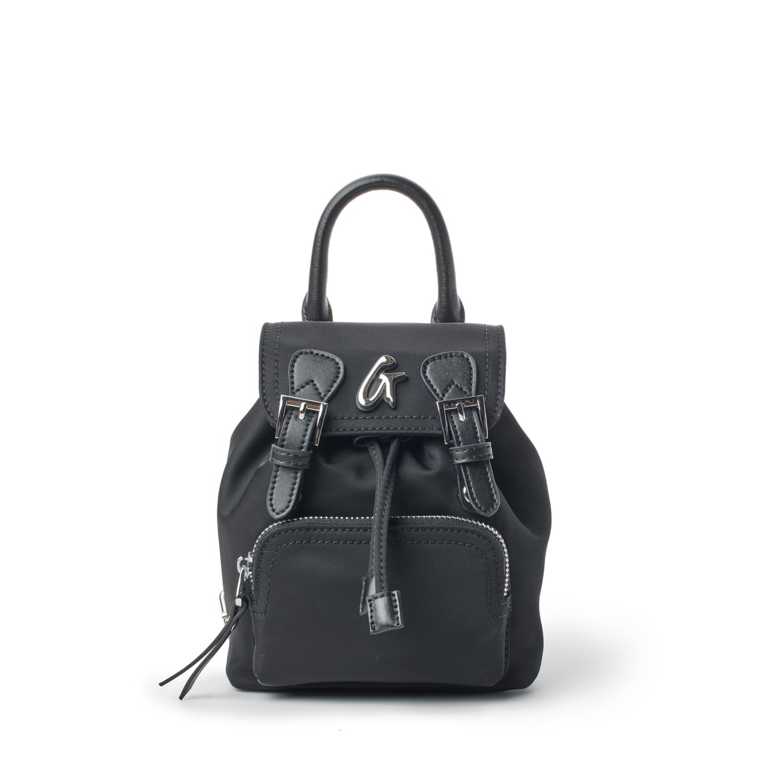 Mini Nylon Backpack for Women & Men - Lightweight Waterproof Travel Daypack - Perfect for Hiking, Gym, School & Daily Use - Black