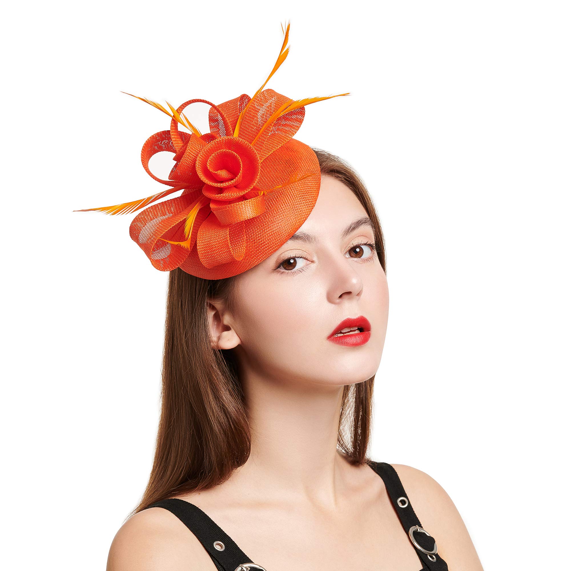 Vintage Women's Fascinator Hats - Elegant Wedding Headband & Hair Clip for Church, Cocktail Dresses, Tea Party & Special Occasions | Perfect for Bridal, Formal Events & Afternoon Tea