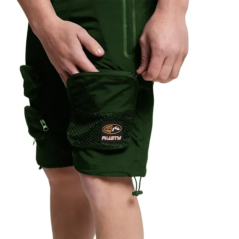 Bermuda Rusty Folker Ws Verde - Premium Men's Shorts for Summer, Beach, and Casual Wear | Comfortable & Stylish Swim Trunks for Outdoor Activities