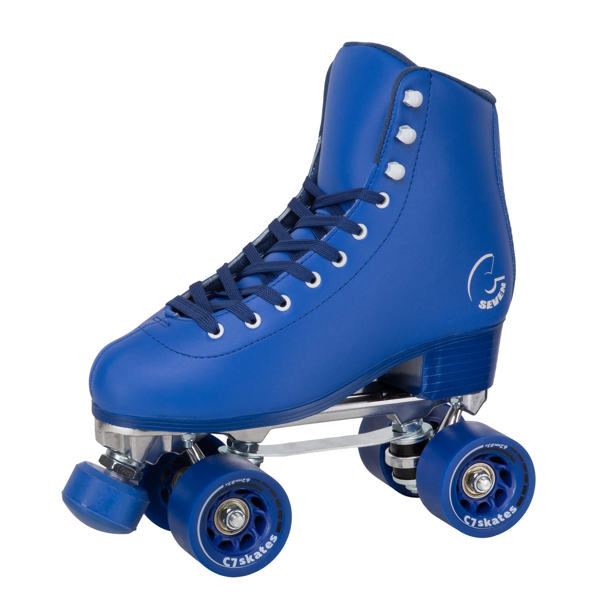 C7 Skates Dark Magic Quad Roller Skates for Outdoor & Rink Skating