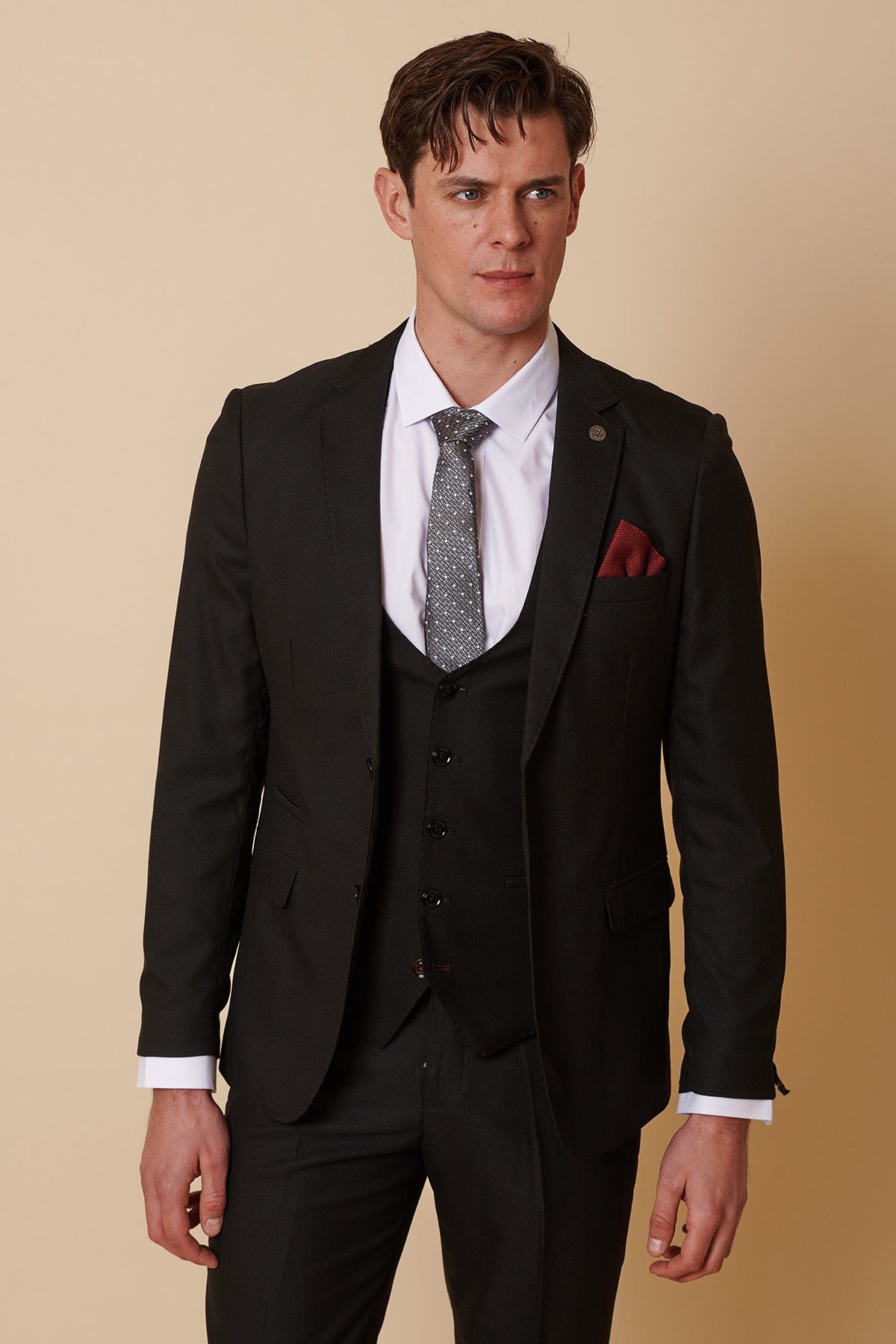 DANNY Black Tailored Blazer for Women - Slim Fit Professional Blazer Jacket for Office, Business, and Formal Events