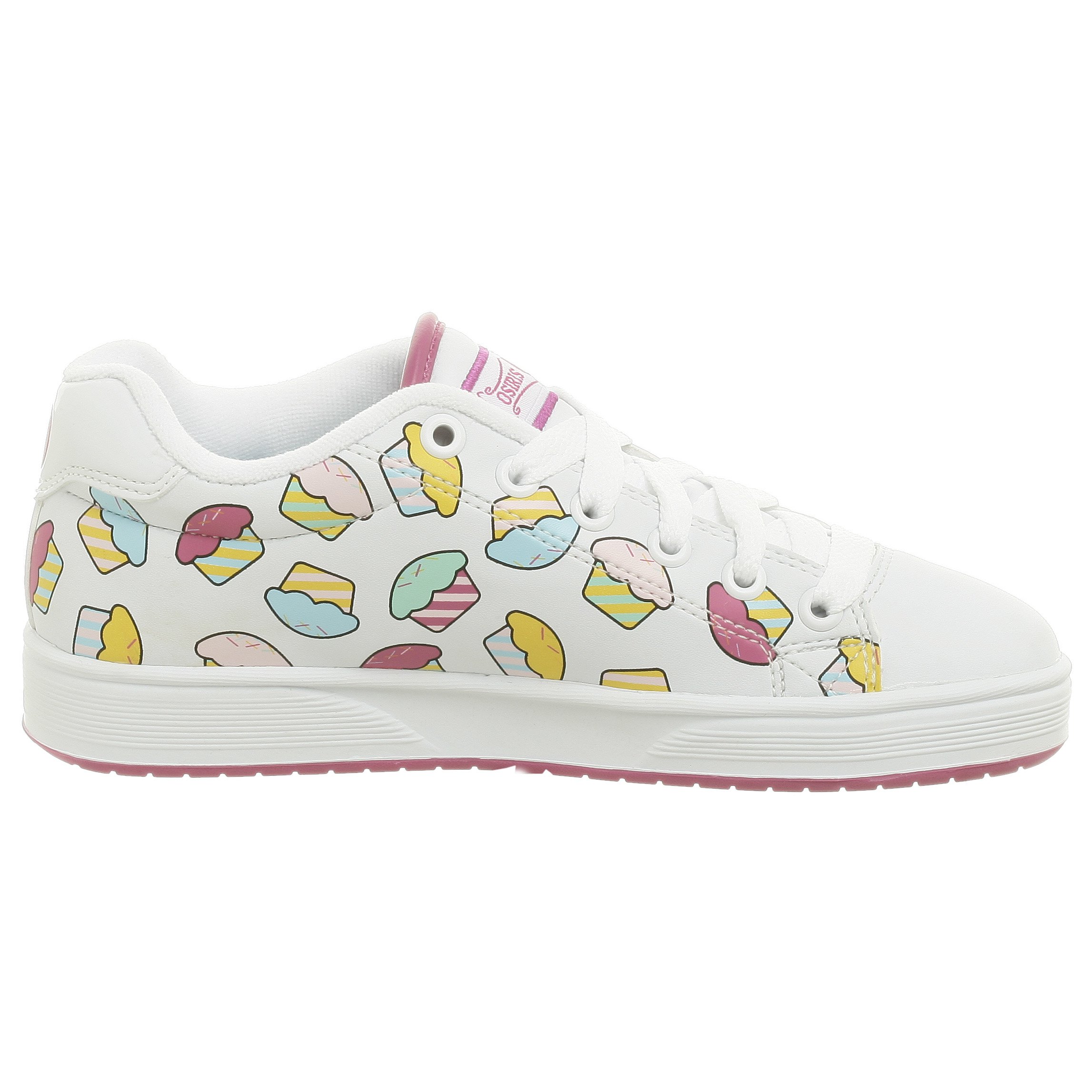 Osiris Little Kid/Big Kid Girls Troma Sneakers - Stylish & Comfortable Skate Shoes for School, Play & Everyday Wear