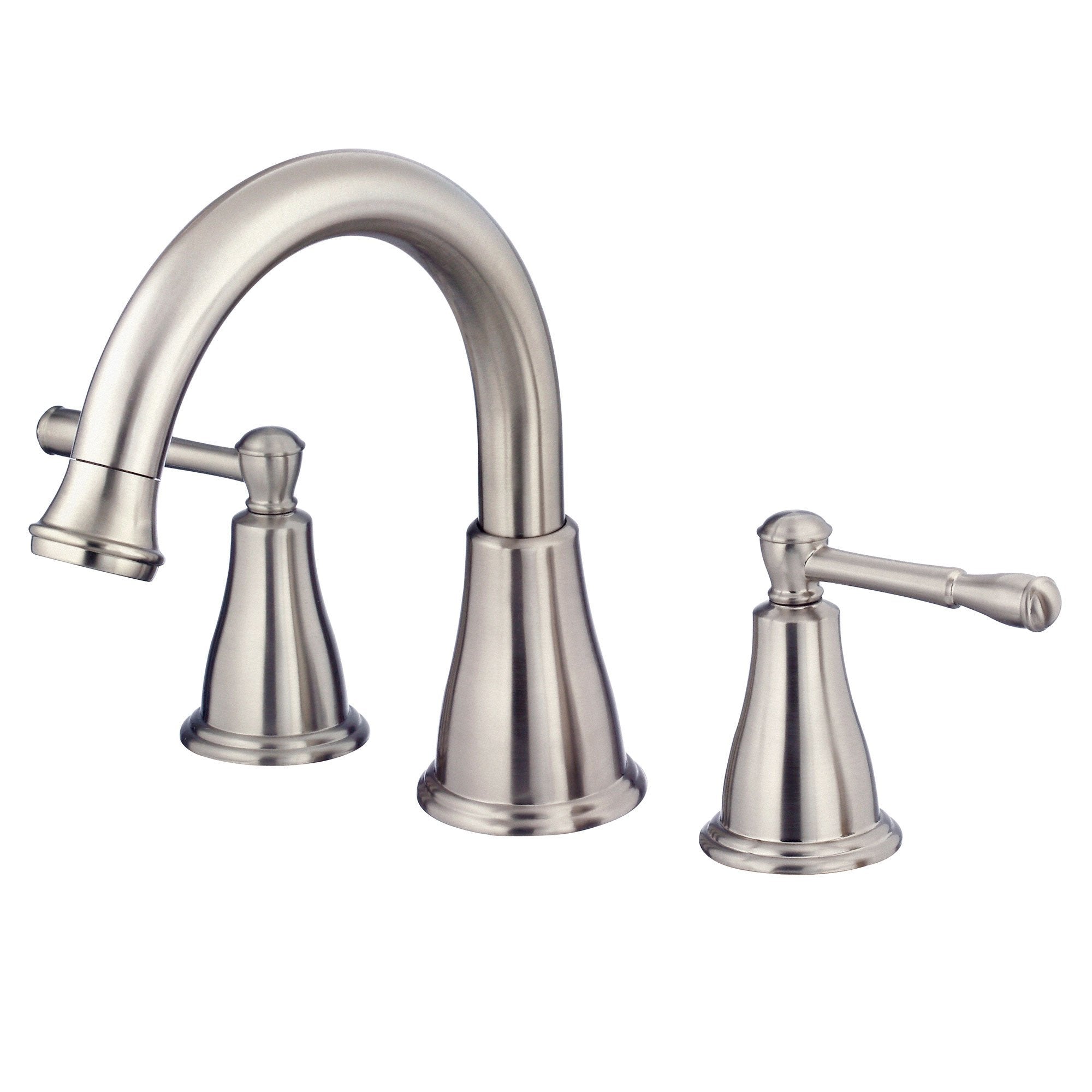 Danze Eastham Brushed Nickel Roman Tub Filler Faucet with Rough-in Valve - Premium Bathroom Fixture for Spa-Like Relaxation & Luxury Bathing Experience