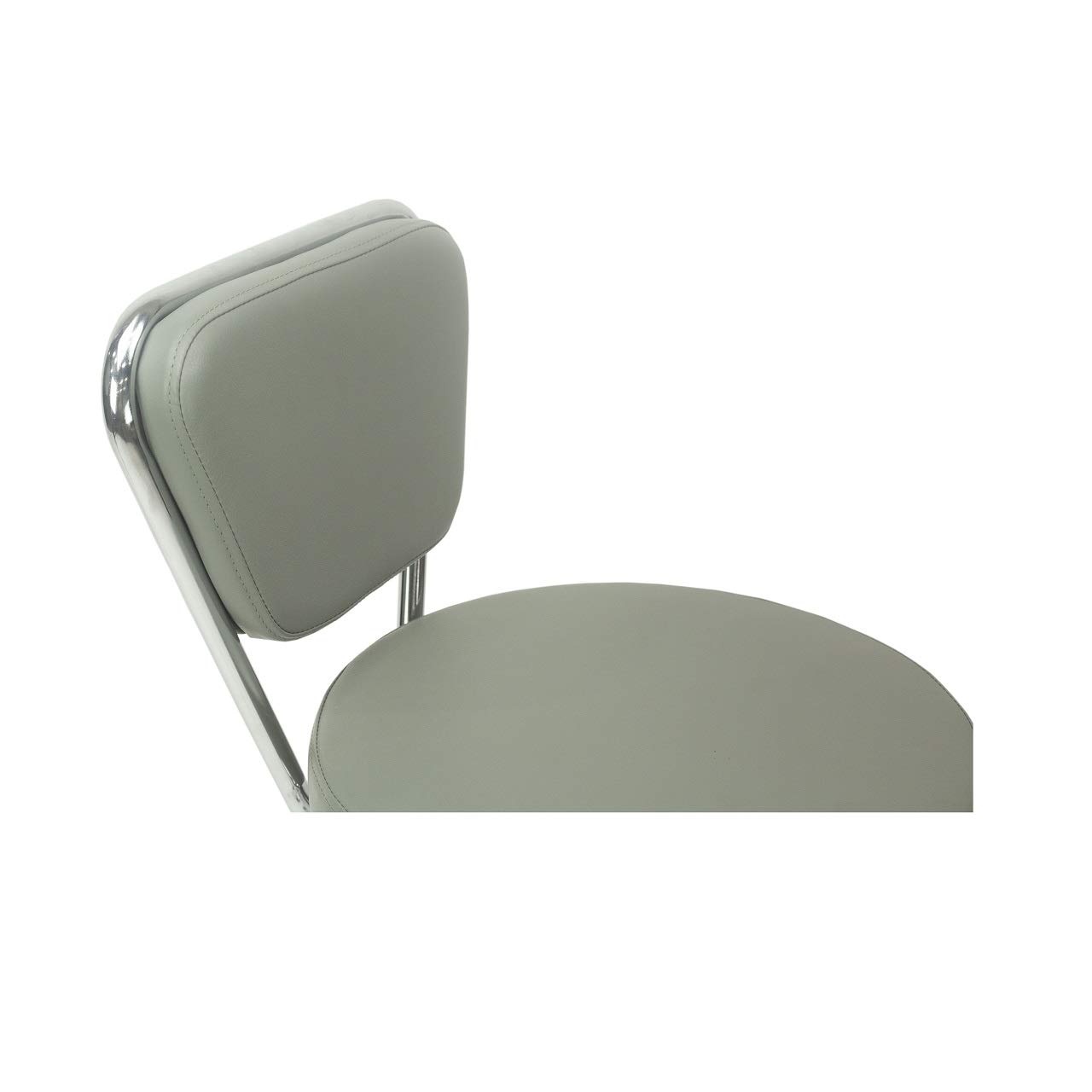 Dayton Garage Rolling Seat (Storm Gray) - Adjustable Height 13