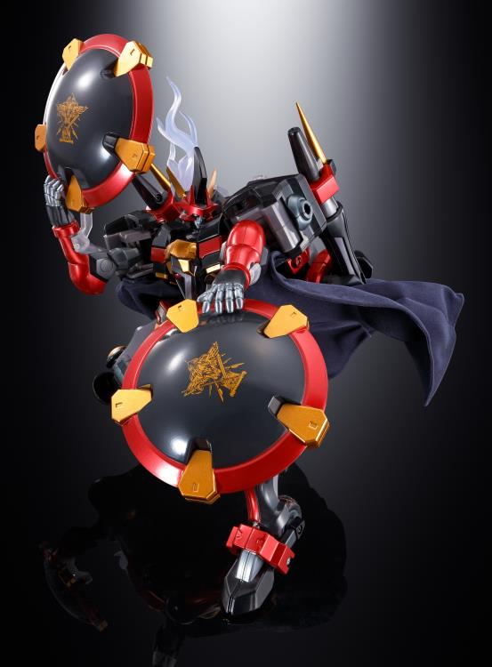 Bandai Soul of Chogokin GX-46R Dygenguar & Aussenseiter Super Robot Wars OG Action Figure - Collectible Anime Robot Model for Display & Gaming Enthusiasts