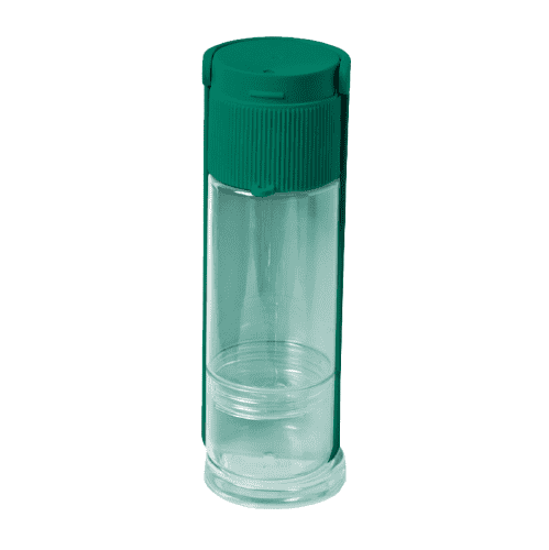12-Pack Emerald Green Ribbed Portable Pet Bottles - Leak-Proof & Durable for Dogs, Cats, and Small Pets - Perfect for Travel, Hiking, and Outdoor Adventures
