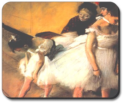 Degas Dance Examination Art Plate - Non-Slip Mouse Pad for Office & Gaming - Perfect Gift for Ballet Lovers & Art Enthusiasts
