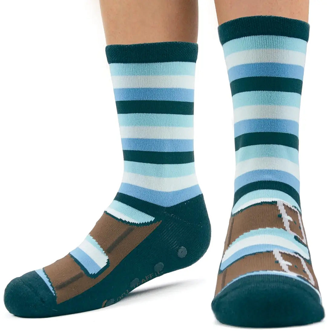 Non-Slip Grip Socks for Women - Anti-Skid Yoga, Pilates & Hospital Socks - Perfect for Workout, Dance & Home Use