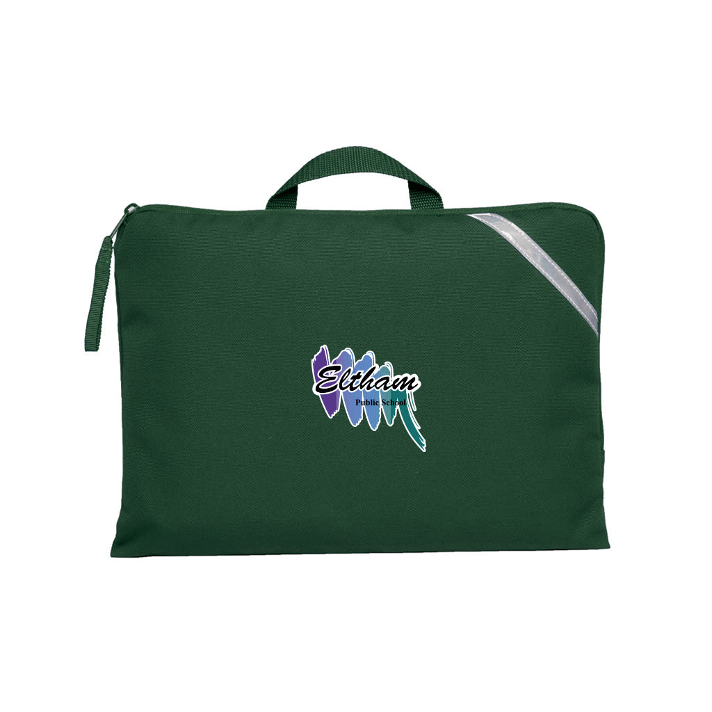Eltham Public School Quantum Book Bag - Durable Bottle Green Backpack for Students - Perfect for School, College & Daily Use