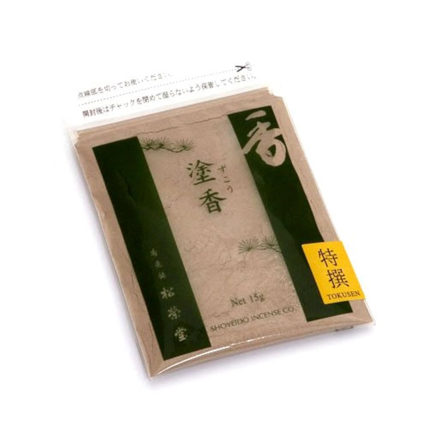 Shoyeido Premium Quality Incense Body Powder - Tokusen Luxury Scent | Relaxing Aromatherapy for Home Spa & Meditation