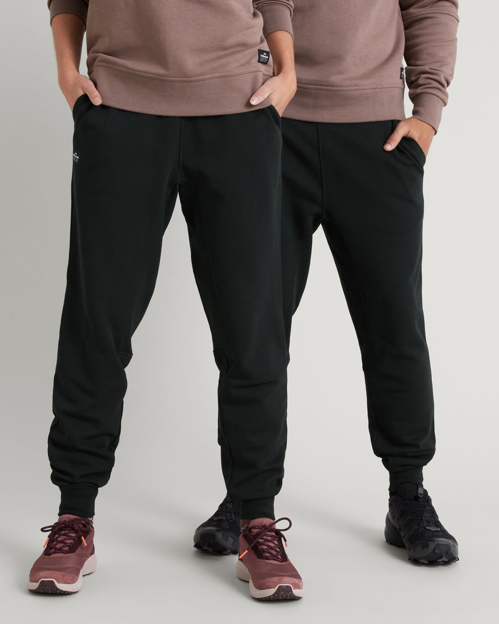 ANY Time Sweats LT Unisex Joggers - Comfortable Casual Pants for Men & Women, Black - Perfect for Running, Yoga, Lounging & Everyday Wear