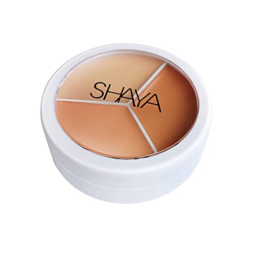 3-Color Concealer Palette for Face - Cover Spots, Acne Marks & Contour - 3D Camouflage Makeup for Flawless Skin (1 Pcs) | Perfect for Daily Makeup, Professional Use & Photo Shoots