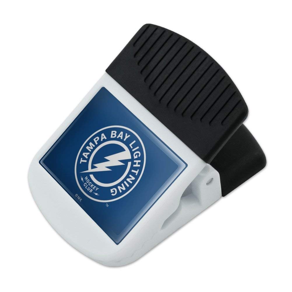 Tampa Bay Lightning NHL Logo Refrigerator Magnet - Strong Magnetic Hook for Notes, Keys & Snack Bags | Perfect for Kitchen, Office & Dorm Organization