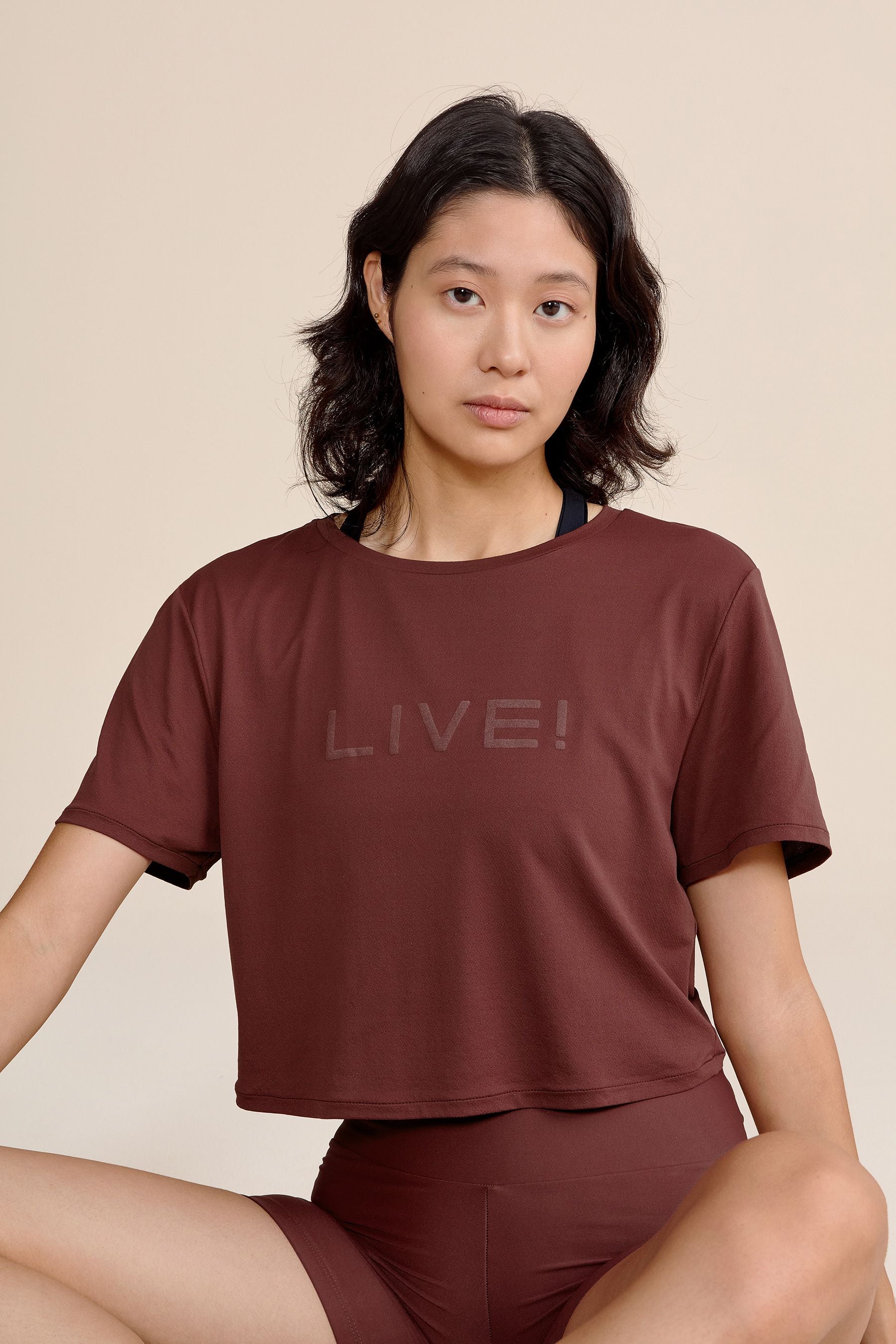 Comfort Cropped T-Shirt for Women - Soft Breathable Cotton Summer Casual Tee - Perfect for Yoga, Beach & Everyday Wear