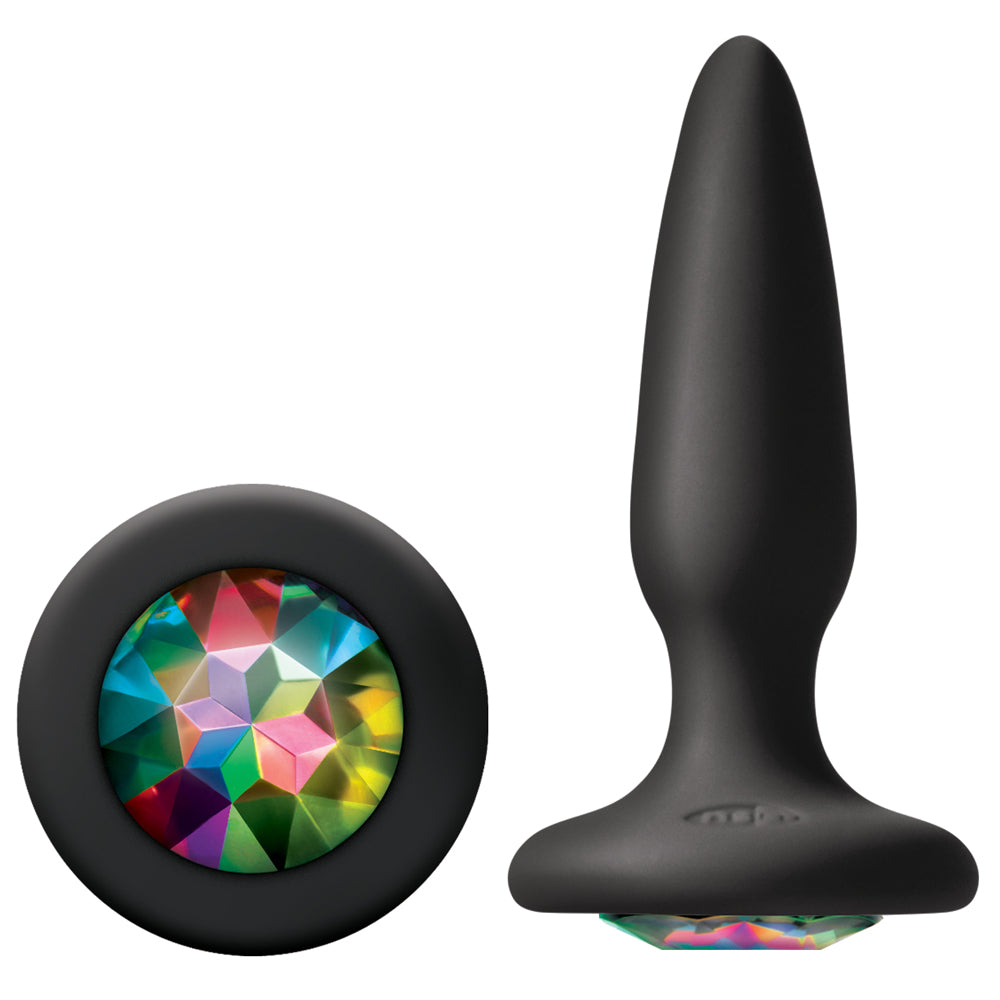Glams Gem Butt Plug - Small Anal Plug for Women & Men - Comfortable & Discreet for Beginners - Perfect for Sensual Play, Couples & Solo Use
