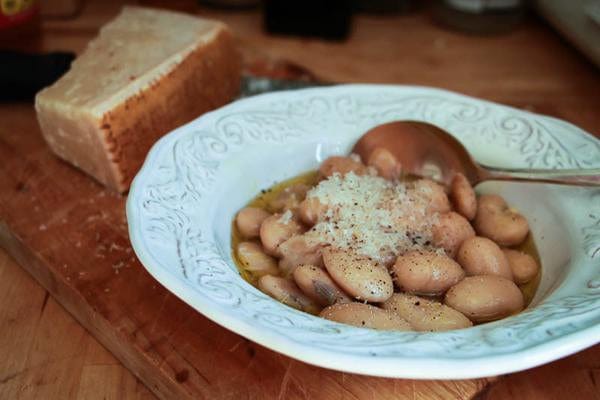 Rancho Gordo Royal Corona Beans 1 lb | Premium Large White Beans | Perfect for Soups, Stews & Traditional Italian Pasta e Fagioli