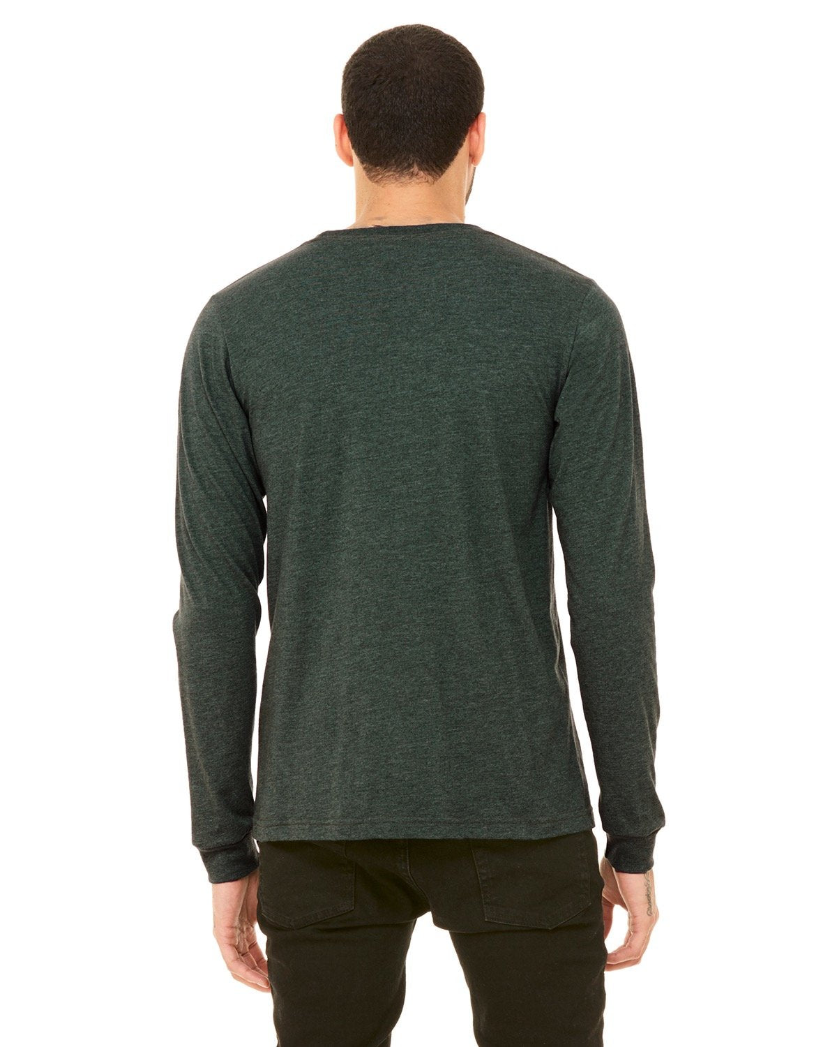 Bella + Canvas 3501 Unisex Jersey Long Sleeve T-Shirt - Soft Cotton Crewneck Tee for Men & Women - Perfect for Casual Wear, Layering, and Everyday Comfort