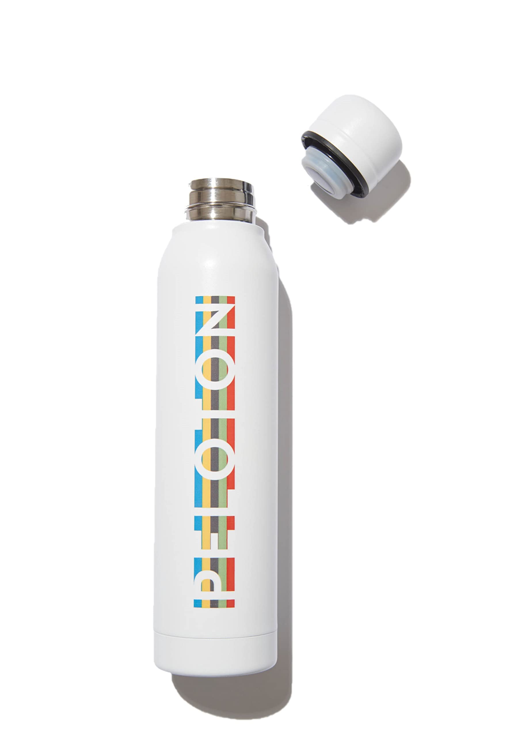Peloton Sport Water Bottle - 24oz Insulated Stainless Steel Water Bottle with Leakproof Lid for Cycling, Running & Gym - BPA Free, Keeps Drinks Cold/Hot for Hours - Perfect for Workouts, Hiking & Outdoor Activities