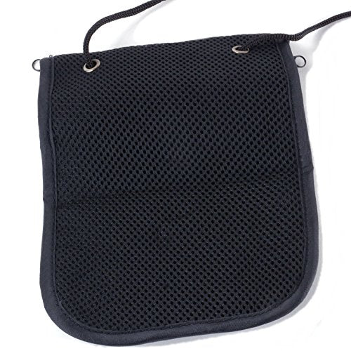 Alpine Swiss RFID Blocking Travel Wallet - Hidden Neck Pouch for Money & Passport Security - Under Clothing Stash Bag for Men & Women (Black) - Perfect for Airports, Sightseeing & International Travel