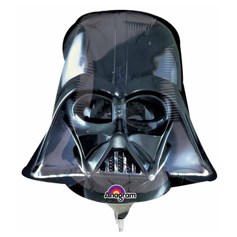Darth Vader Helium Foil Balloon for Birthday Party Decorations - Star Wars Themed Party Supplies for Kids & Adults