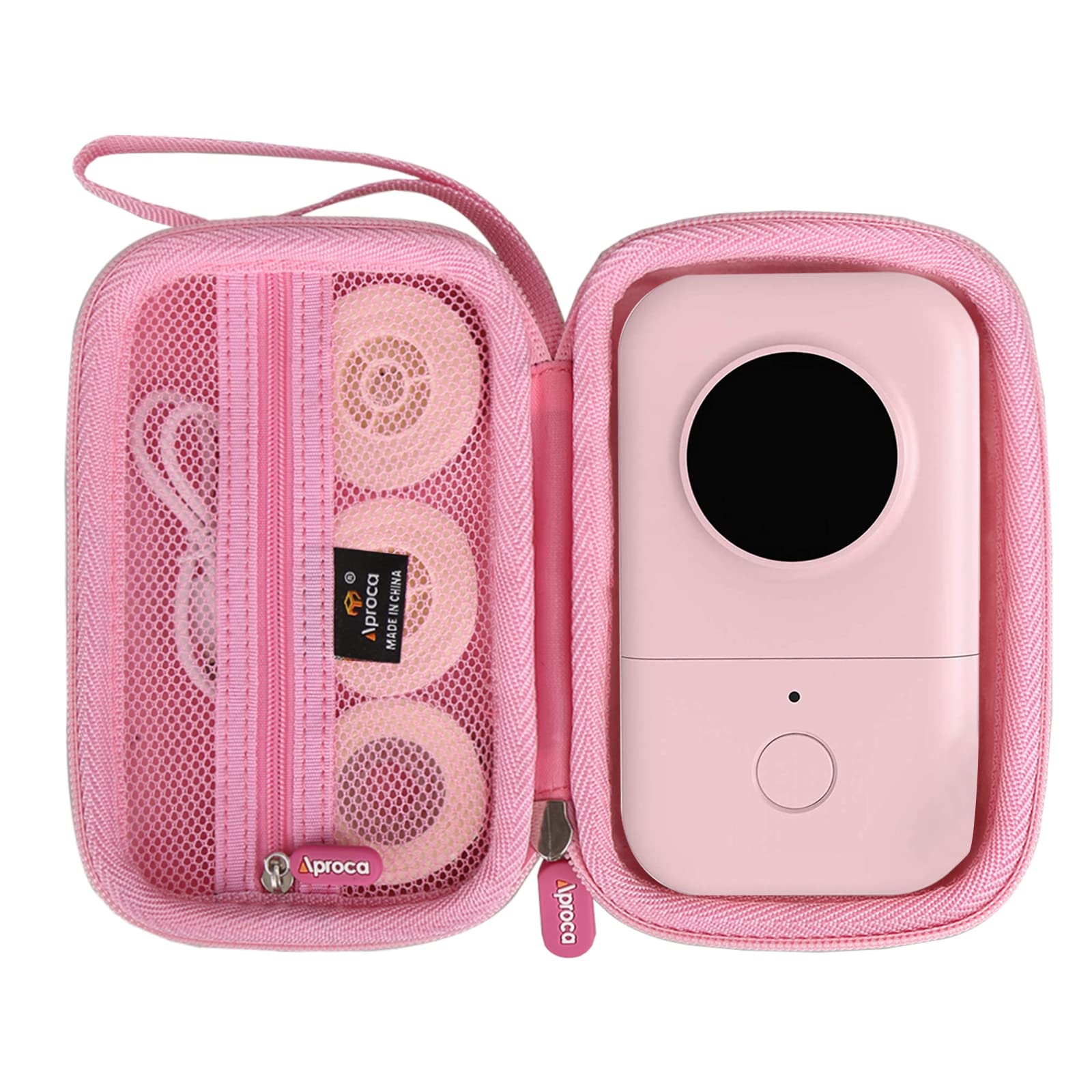 Aproca Hard Travel Storage Case for Phomemo D30 D35 Label Maker - Portable Bluetooth Label Printer & Tapes Organizer - Perfect for Office, Home, and On-the-Go Labeling Needs