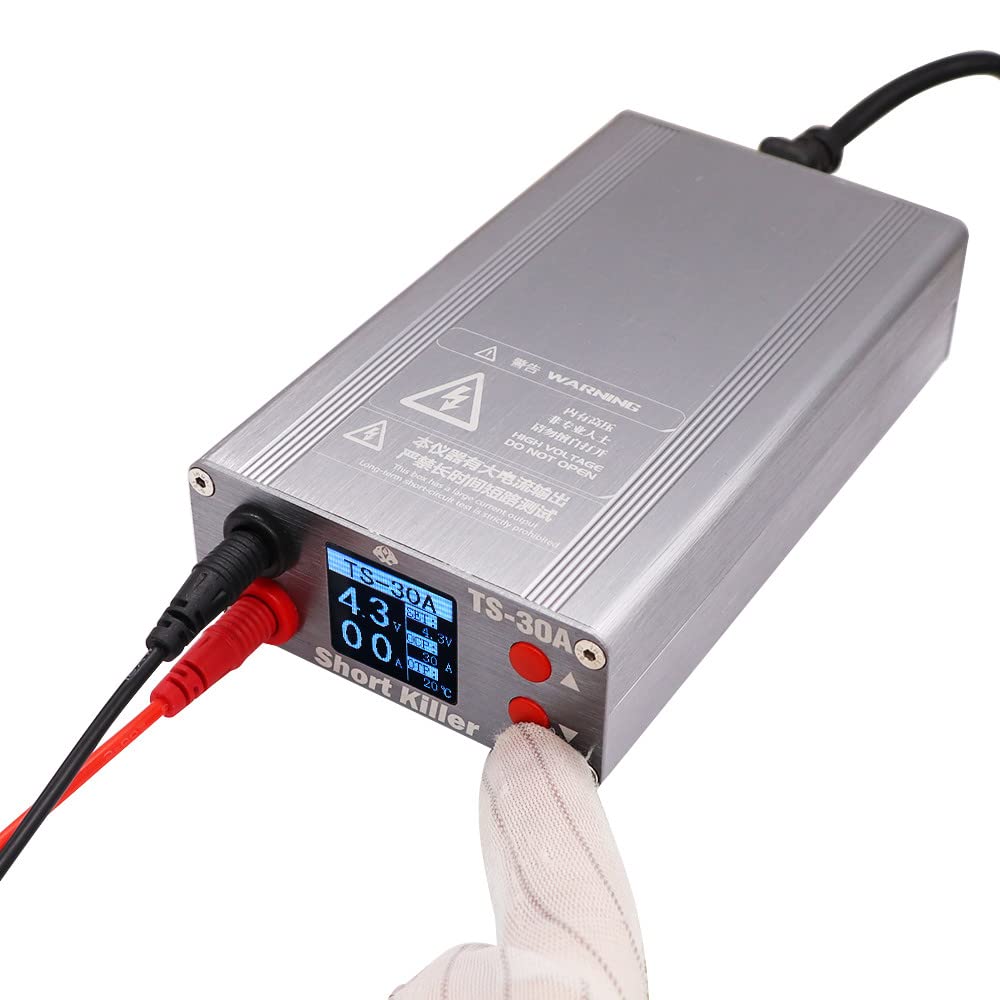 TS-30A Short Circuit Finder - Professional PCB Fault Detector for iPhone Repair | Short Circuit Burning Repair Kit | Ideal for Electronics Technicians & DIY Phone Repair