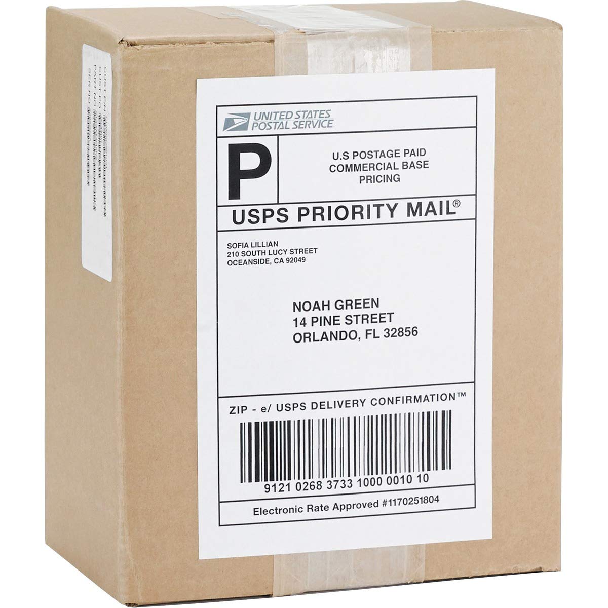 Premium Laser Mailing Labels - Permanent Adhesive 5.5
