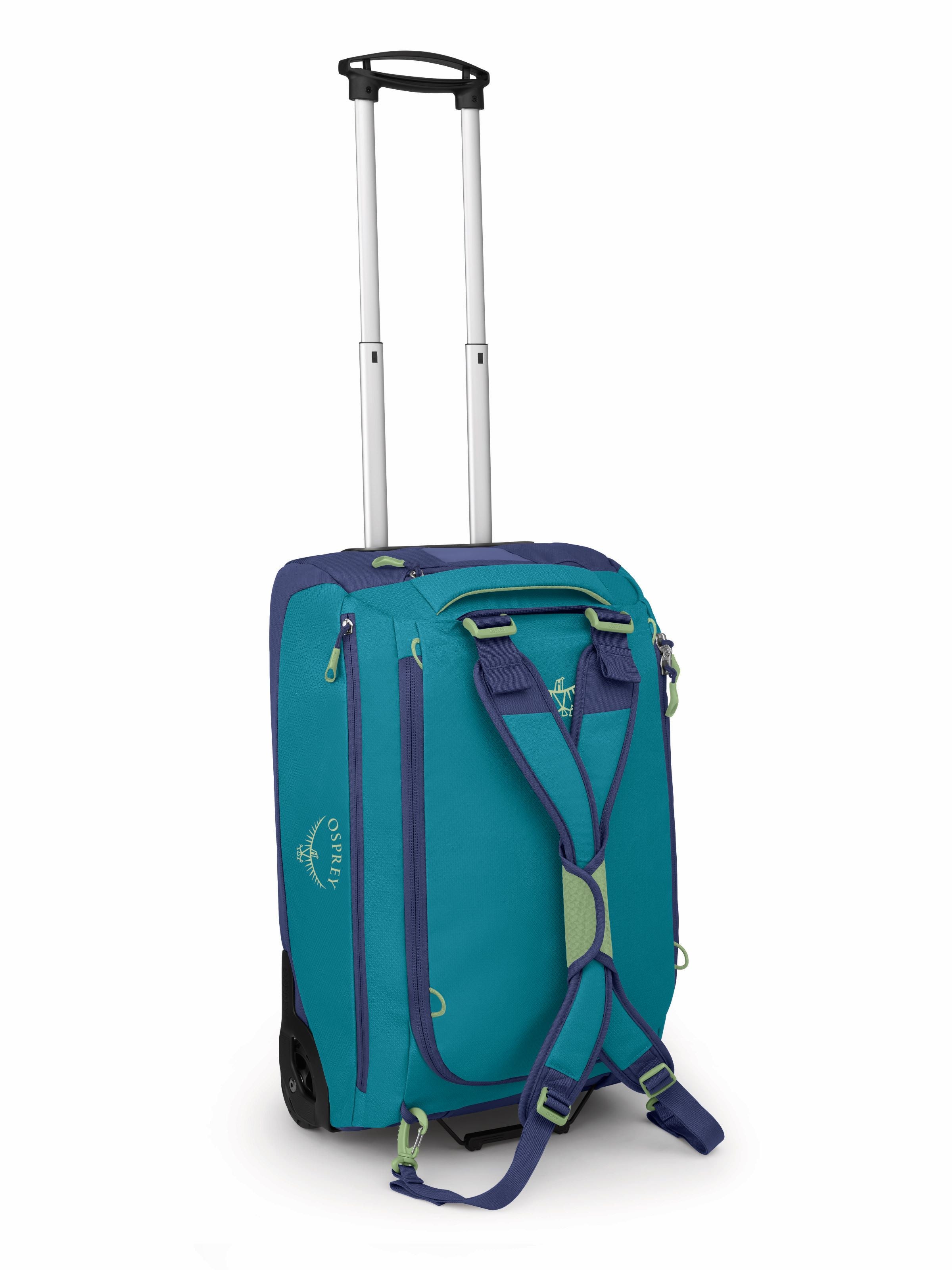 Osprey Daylite 40L Wheeled Carry On Duffel Bag - Lightweight Travel Luggage for Airplane, Weekend Trips & Outdoor Adventures