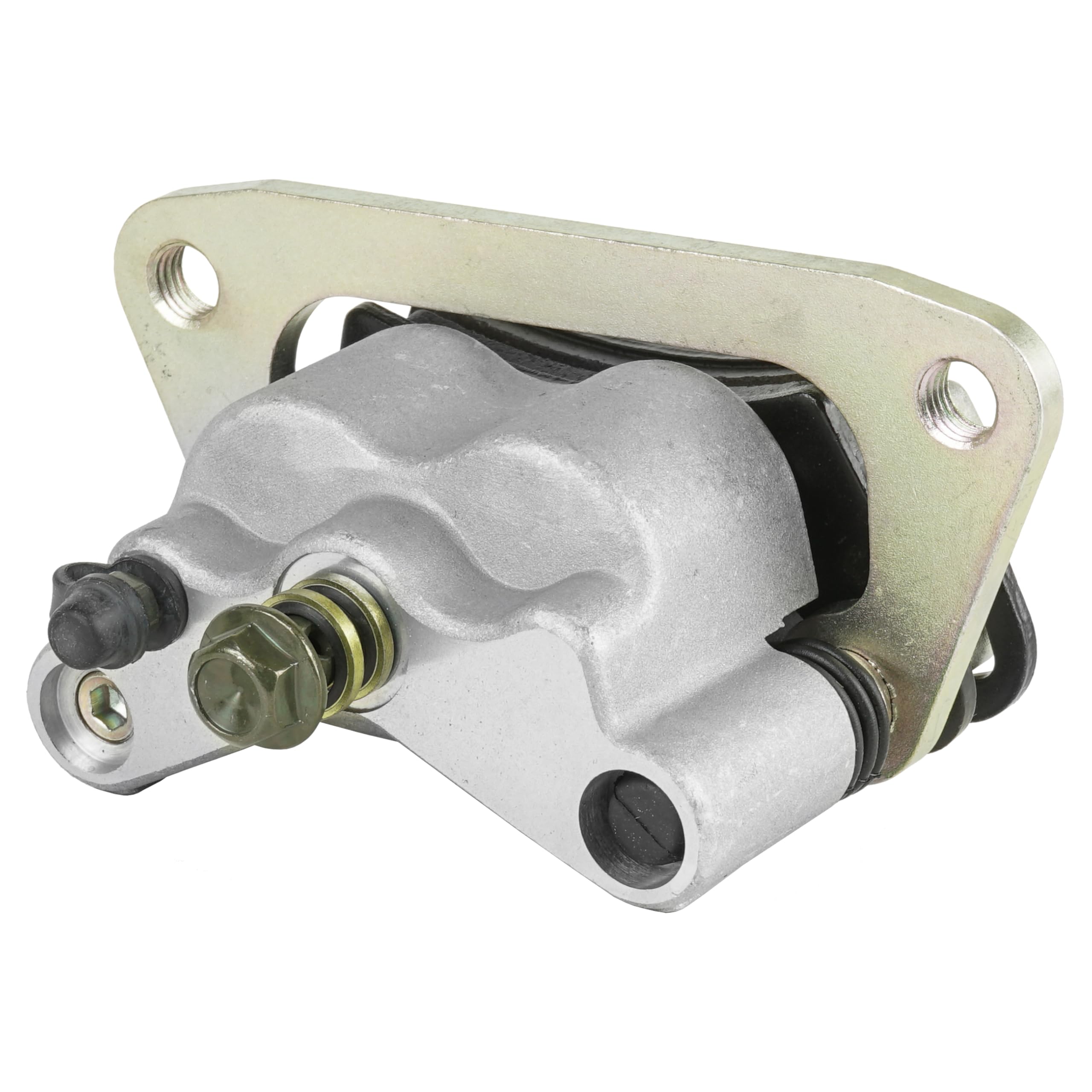 Caltric Front Left Brake Caliper Replacement for Polaris 1911529 - High Performance Braking System for ATV, UTV & Off-Road Vehicles