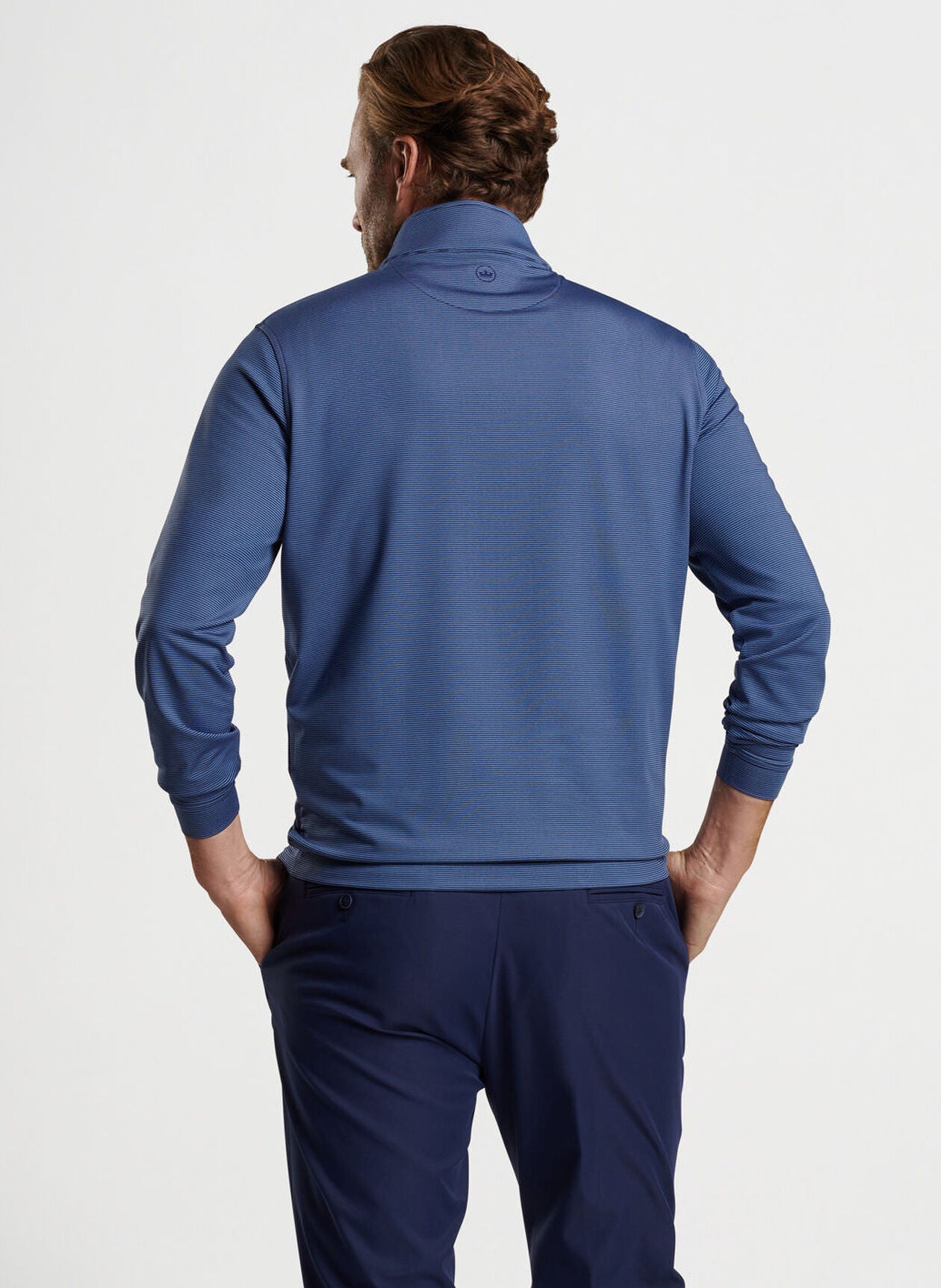 Peter Perth Men's 1/4 Zip Pullover Sweater - Lightweight, Breathable & Comfortable for Golf, Travel & Casual Wear