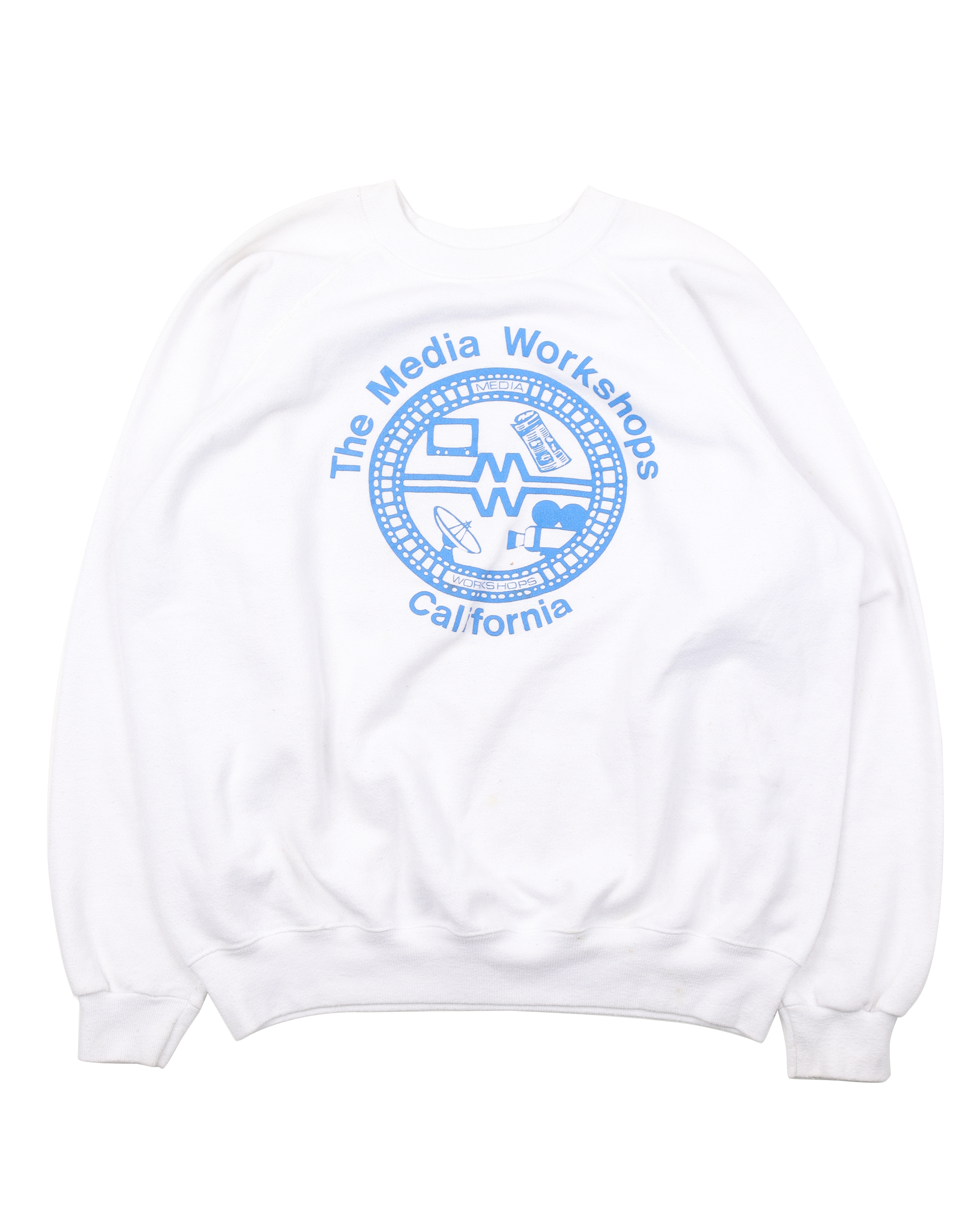 Vintage 1990s California Workshop Sweatshirt - Retro Unisex Pullover for Men & Women - Perfect for Casual Wear, Street Style & 90s Nostalgia Fashion