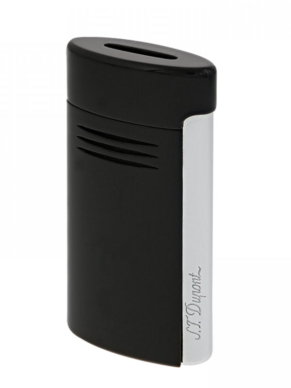Premium S.T. Dupont Megajet Cigar Lighter - Jet Black Windproof Butane Torch for Cigars & Outdoor Use - Perfect for Smoking Enthusiasts & Gifts