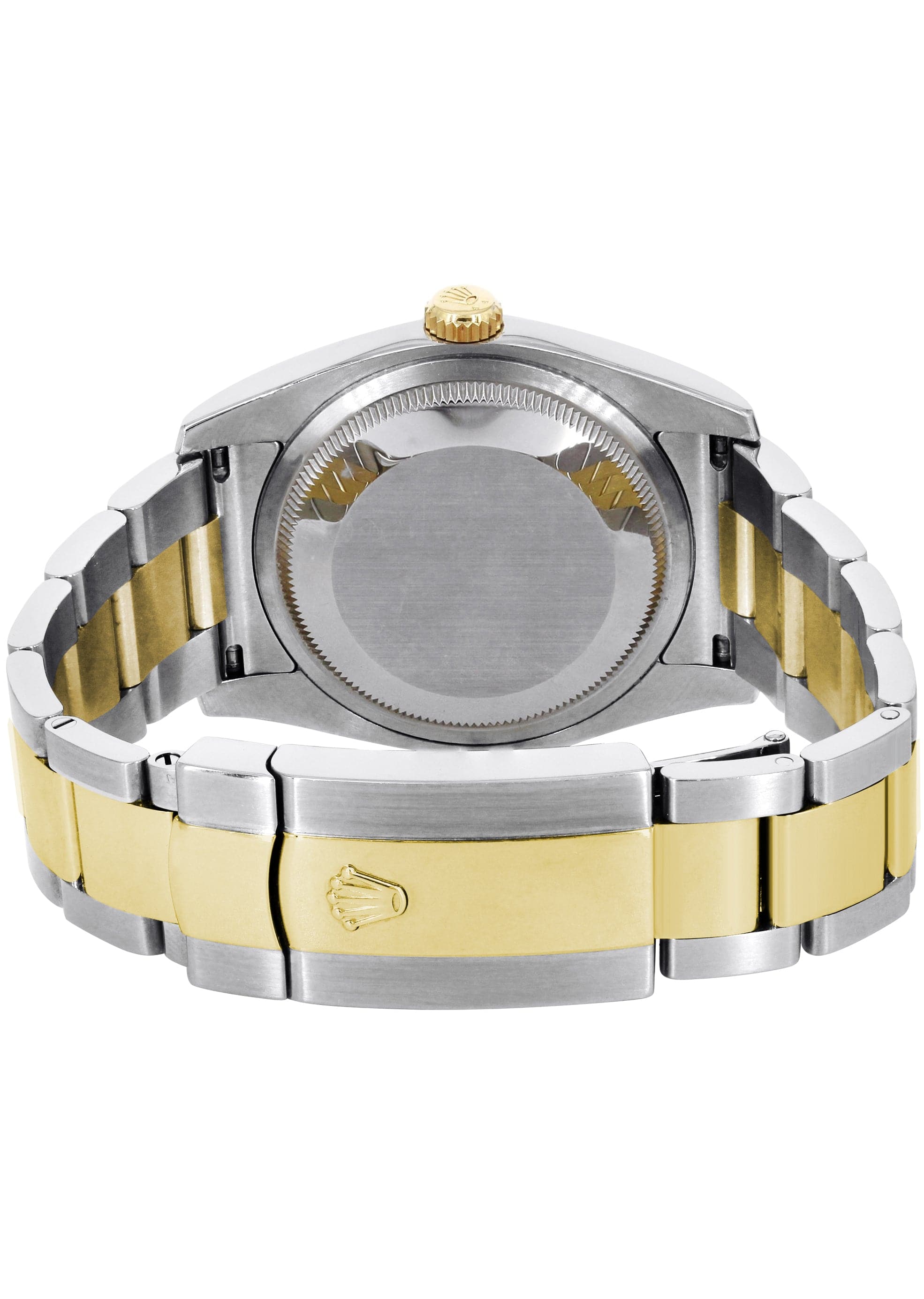 Rolex Datejust 36mm Men's Watch - 18K Gold & Stainless Steel, Green Roman Diamond Dial, Oyster Bracelet - Luxury Dress Watch for Business & Formal Occasions