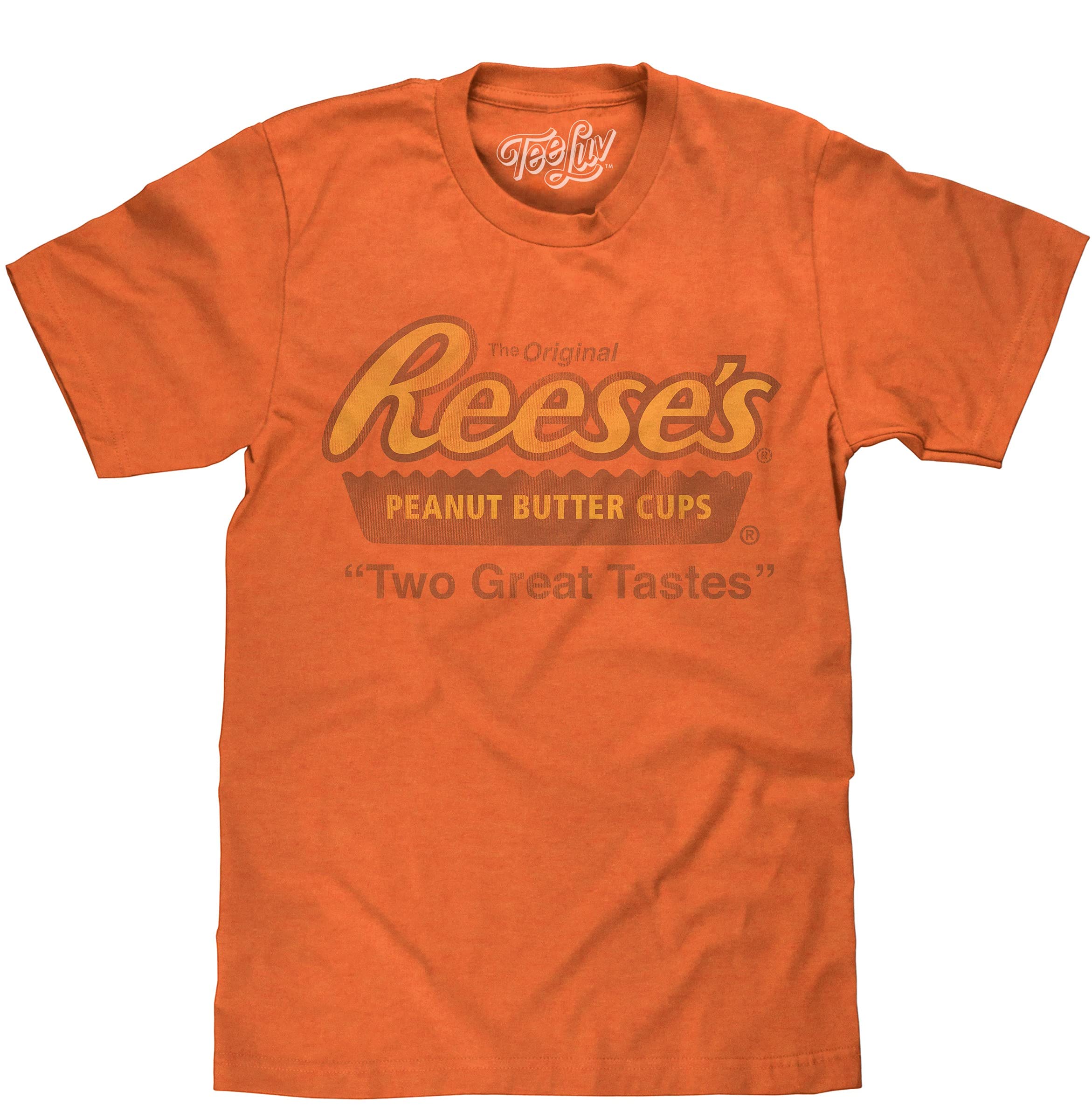 Reese's Peanut Butter Cup T-Shirt | Chocolate & Peanut Butter Candy Graphic Tee - Perfect for Halloween Costumes, Birthday Gifts & Candy Lovers