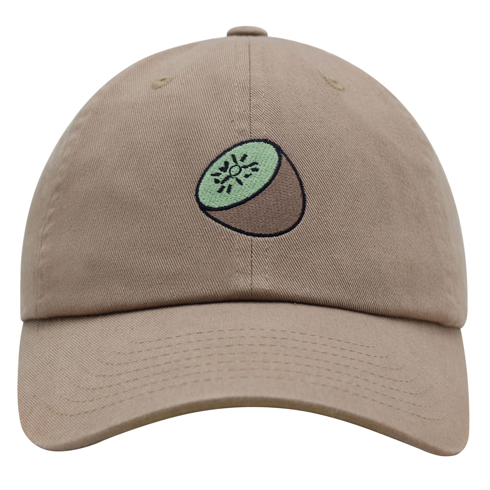 JPAK Kiwi Premium Dad Hat - Embroidered Baseball Cap with Fruit Design - Perfect for Outdoor Activities, Casual Wear & Gifts