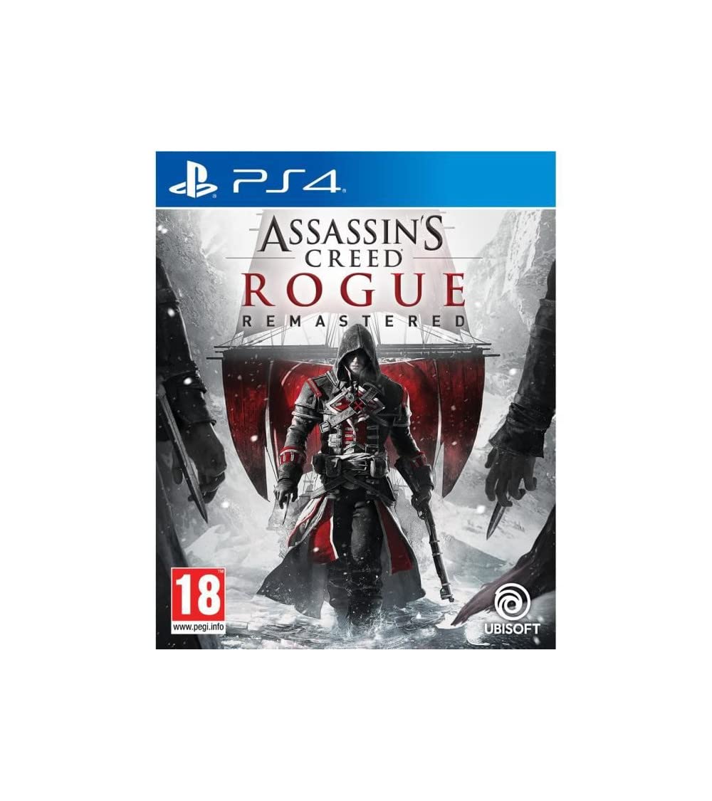 Assassin's Creed Rogue Remastered - PS4 Game (PlayStation 4) | Action-Adventure Open World | Perfect for Fans of Historical Fiction & Stealth Gameplay