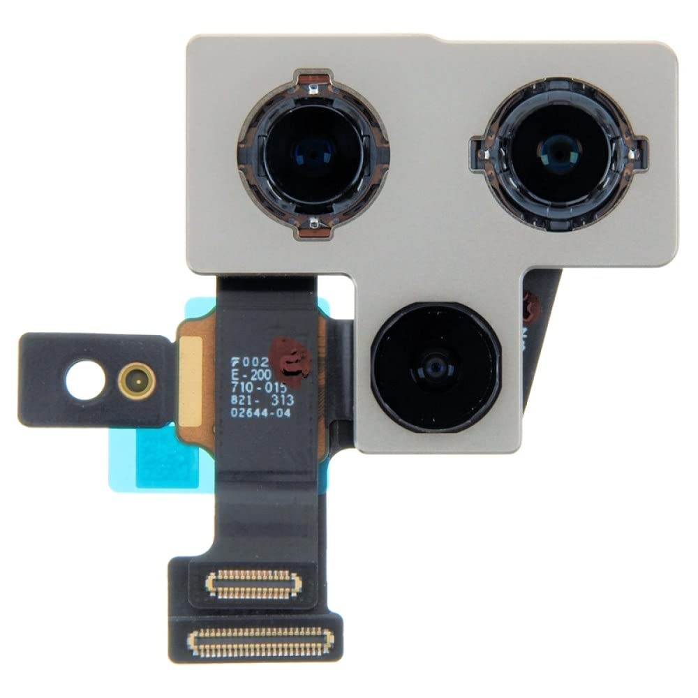 Original iPhone 12 Pro Rear Camera Replacement with Separator Card - High-Quality Back Camera Module for DIY Repair | Perfect for Cracked Lens, Blurry Photos & Water Damage Fixes
