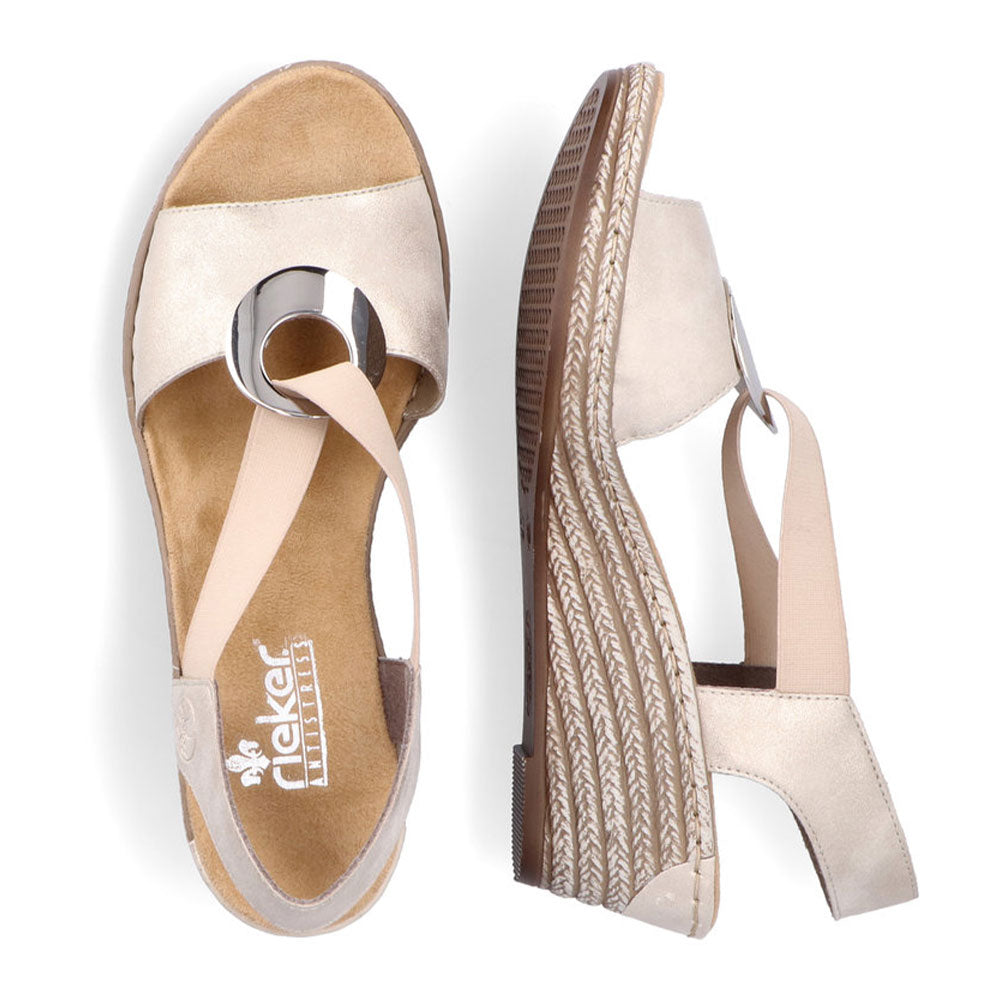 Rieker 624H6 Comfortable Women's Casual Shoes - Lightweight & Breathable for Walking, Work & Everyday Wear