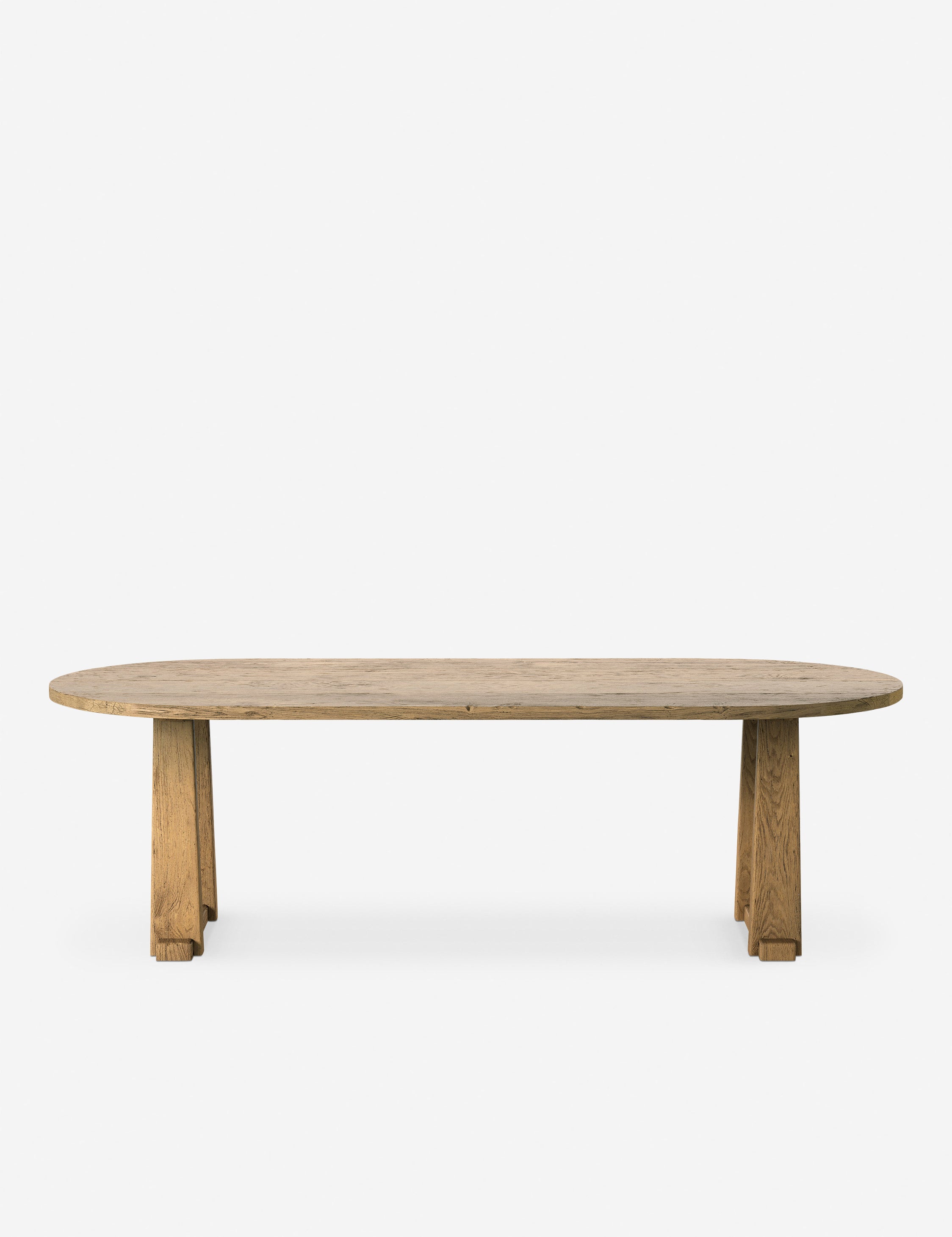 Ayla Dining Table by Amber Lewis x Four Hands - Modern Wooden Dining Table for Home & Restaurant - Perfect for Family Gatherings & Dinner Parties
