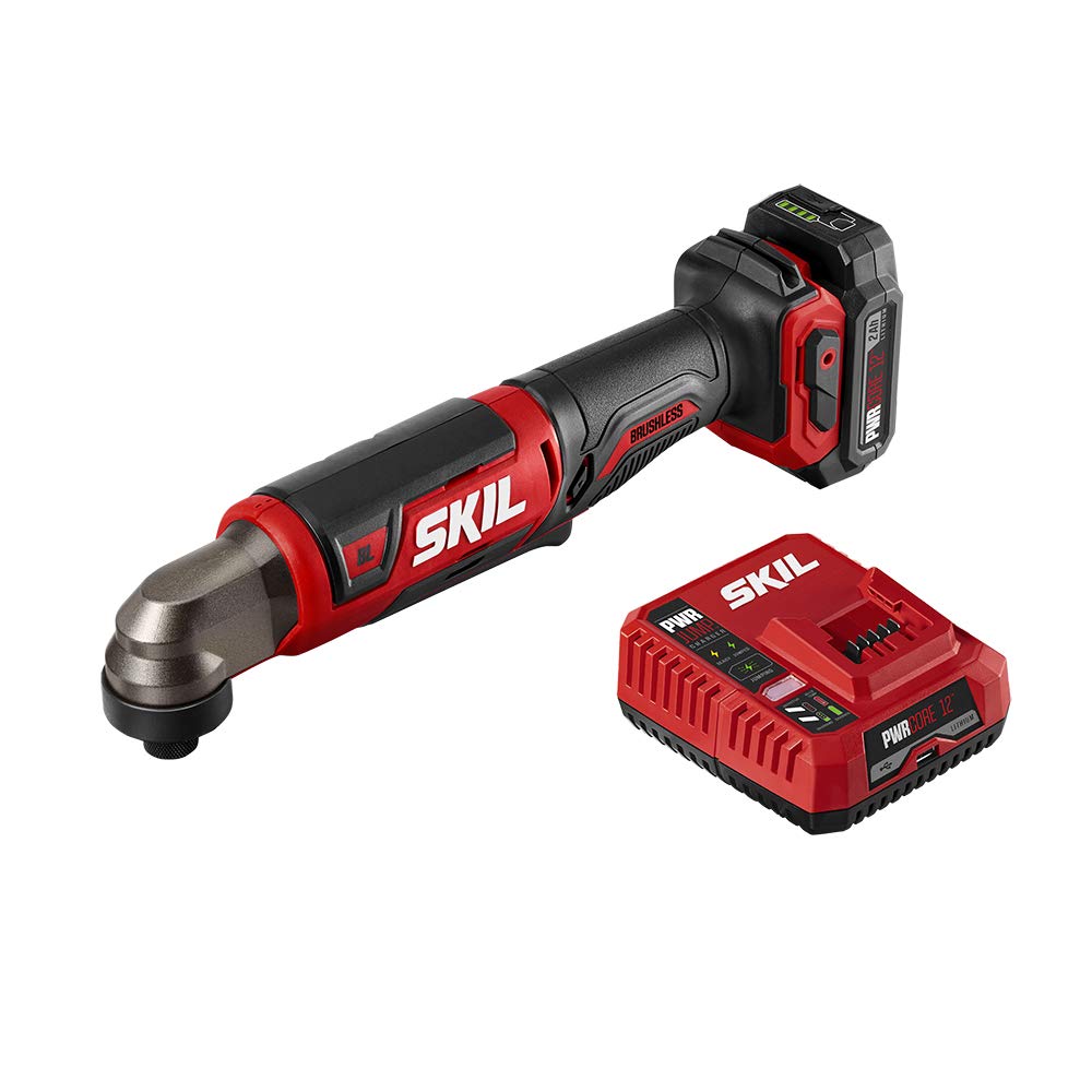 SKIL PWRCore 12 Brushless 12V Cordless Right Angle Impact Driver with 1/4