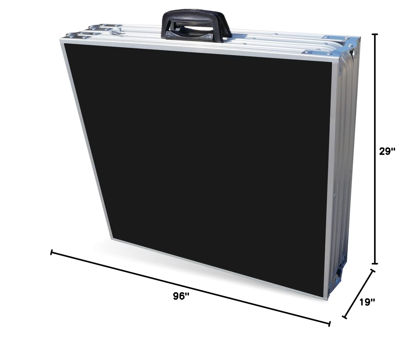 8-Foot Folding Beer Pong Table with LED Lights & Cup Holders - Portable Party Game Table for Outdoor, Backyard, College Dorm & Tailgating Events