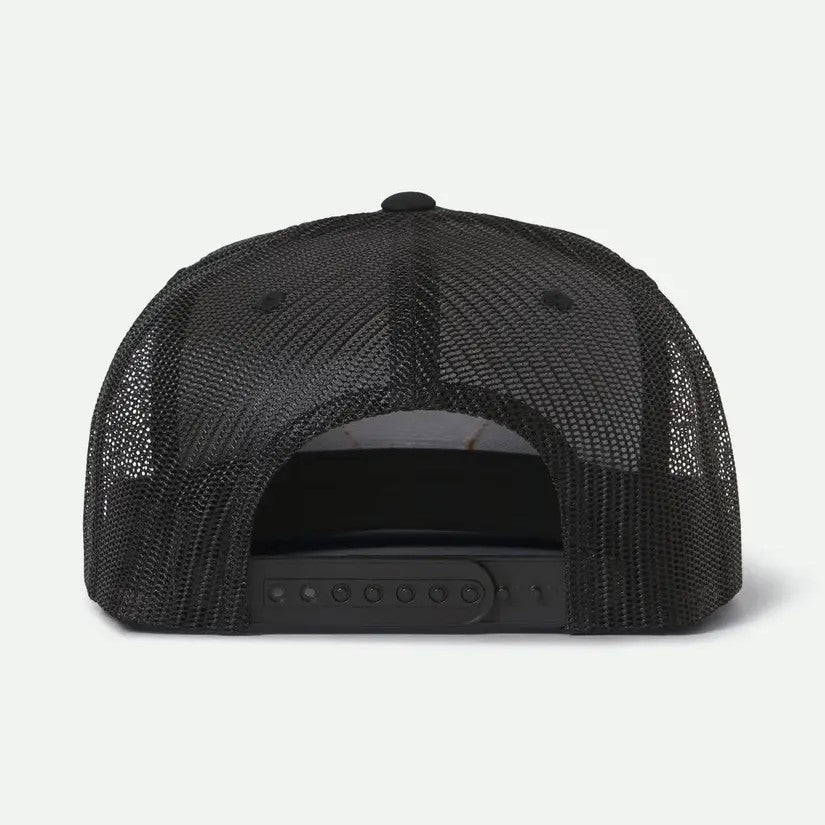 BRIXTON Oath MP Trucker Hat for Men & Women - Adjustable Snapback Cap for Outdoor, Hiking & Casual Wear