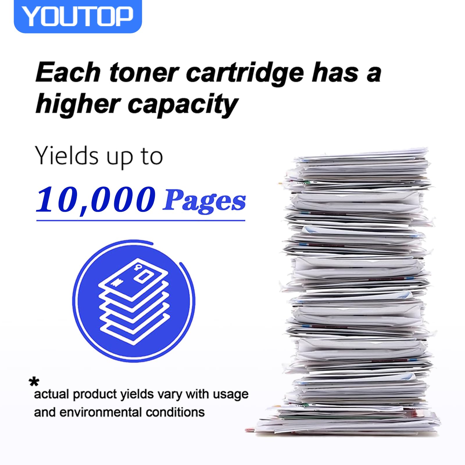 TK-1272 Black Toner Cartridge (1T0C140US0) - Replacement for Kyocera ECOSYS MA4000x/MA4000Wfx/MA4000wifx Laser Printers - High Yield 1-Pack - Perfect for Office & Home Printing Needs