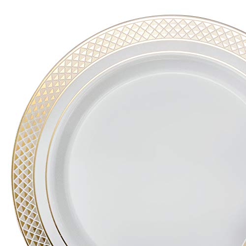 Celebration in white & Gold