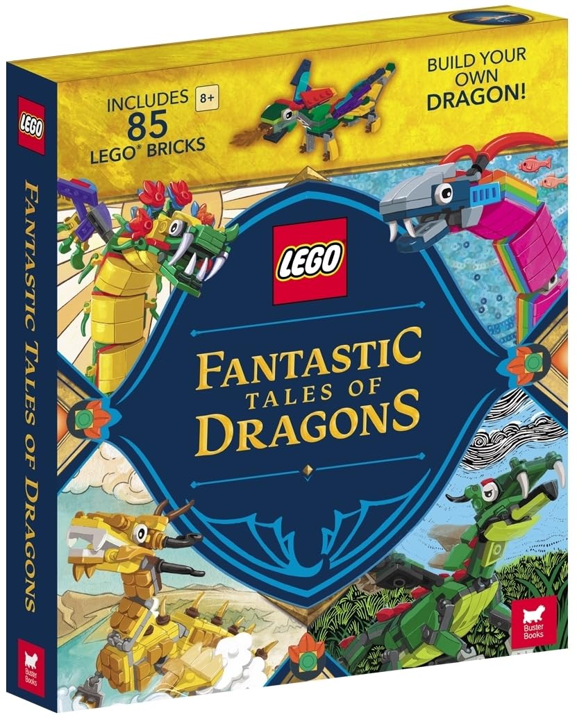 LEGO® Fantastic Tales of Dragons Building Set with 85 Pieces - Creative Construction Toy for Kids, Fantasy Castle & Dragon Play - Perfect for Imaginative Play, Birthday Gifts & STEM Learning