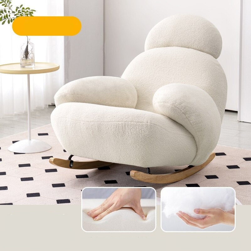Premium Designer Soft Ultralight Lazy Sofa Chair - Modern Comfort for Living Room, Bedroom & Lounge - Perfect for Relaxing, Reading & Napping