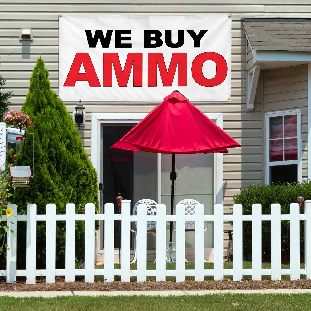 Custom Vinyl Banner 48x96 Inches - Durable Weatherproof Outdoor Sign with 8 Grommets for Business, Yard, Industrial Use - Multiple Sizes Available (Black/Red) - Perfect for Advertising, Events, and Storefront Displays