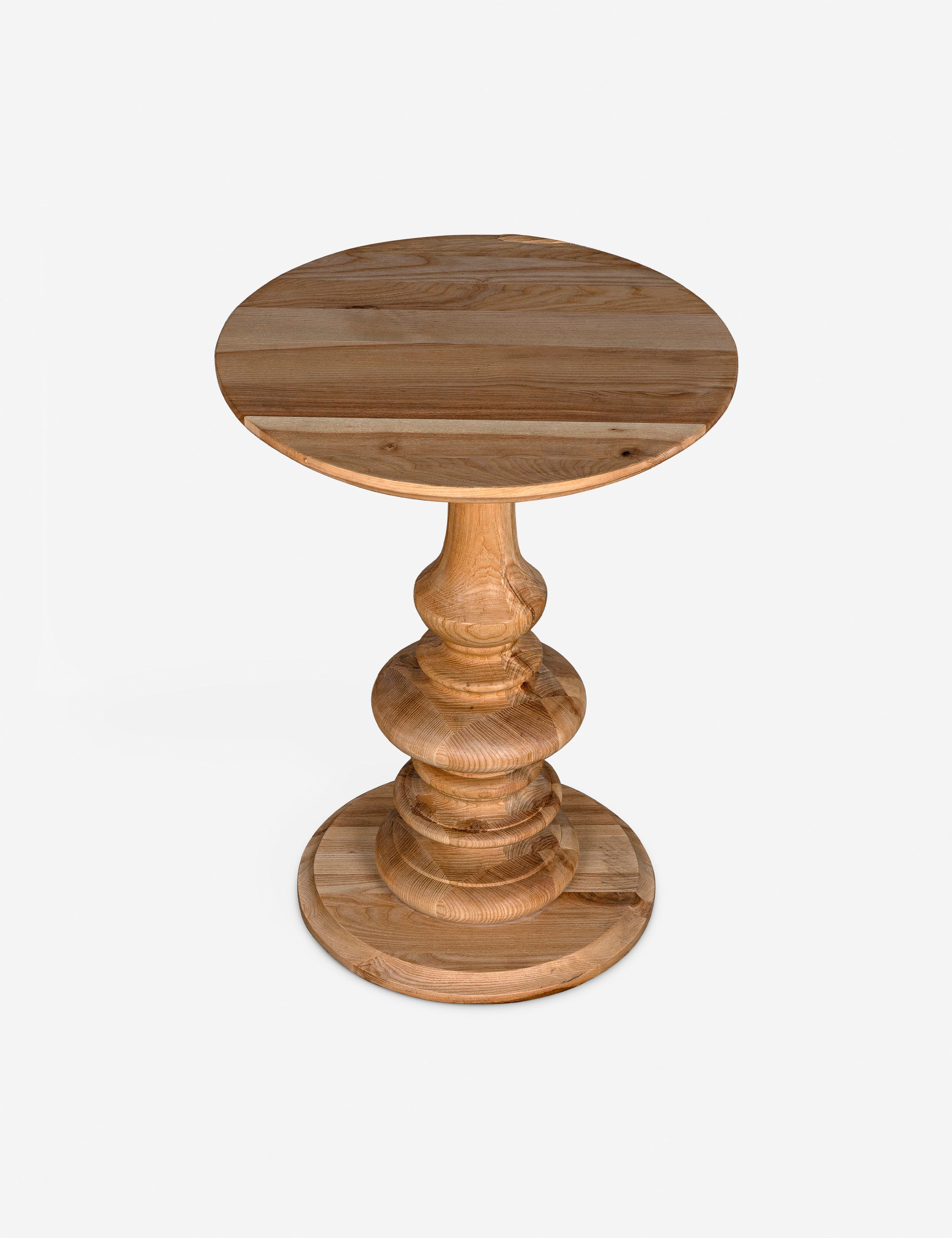 Stewart Round Side Table - Modern End Table for Living Room, Bedroom & Office - Small Accent Table with Sturdy Metal Base - Perfect for Coffee, Books & Decor