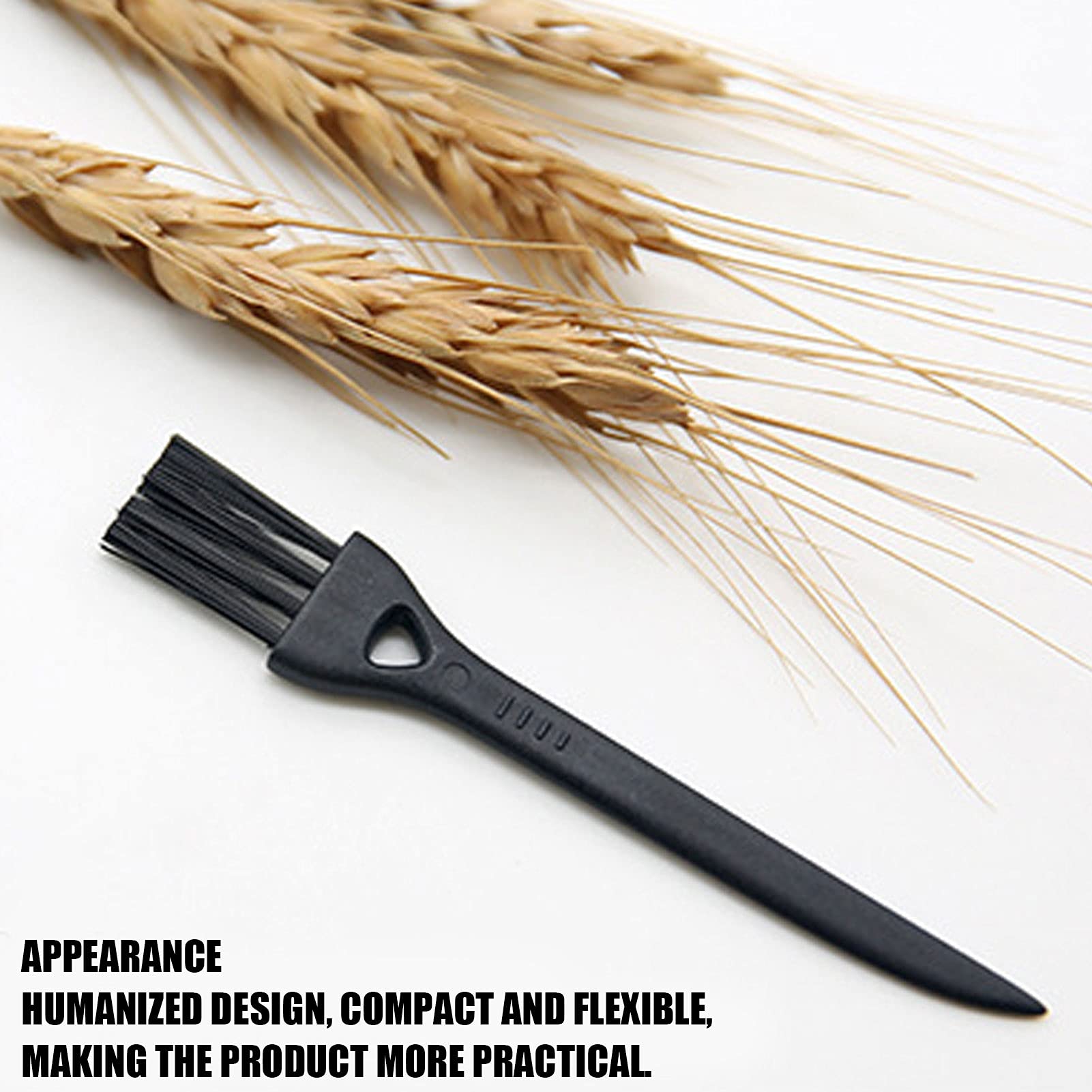 Anti-Slip Shaver Cleaning Brushes - PP Handle for Quick Hair Removal - Bathroom & Travel Use